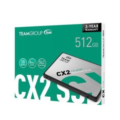 Team Group CX2 2.5″ 512GB Sata SSD